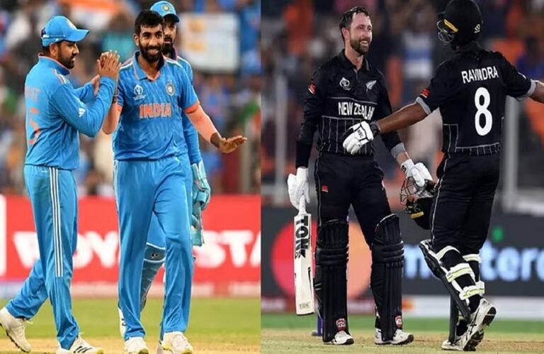 IND vs NZ Score Updat