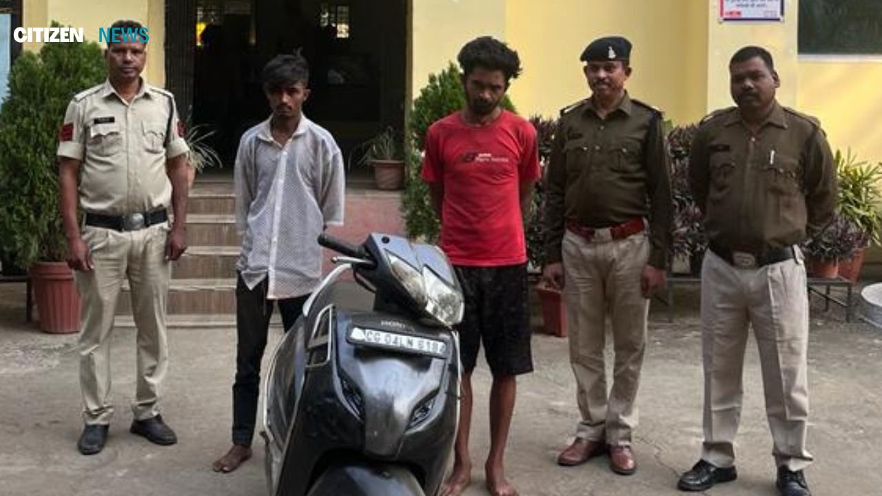 Ragarh News : चोरी की स्कूटी बेचने की फिराक में घूम रहे दो आरोपी गिरफ्तार…