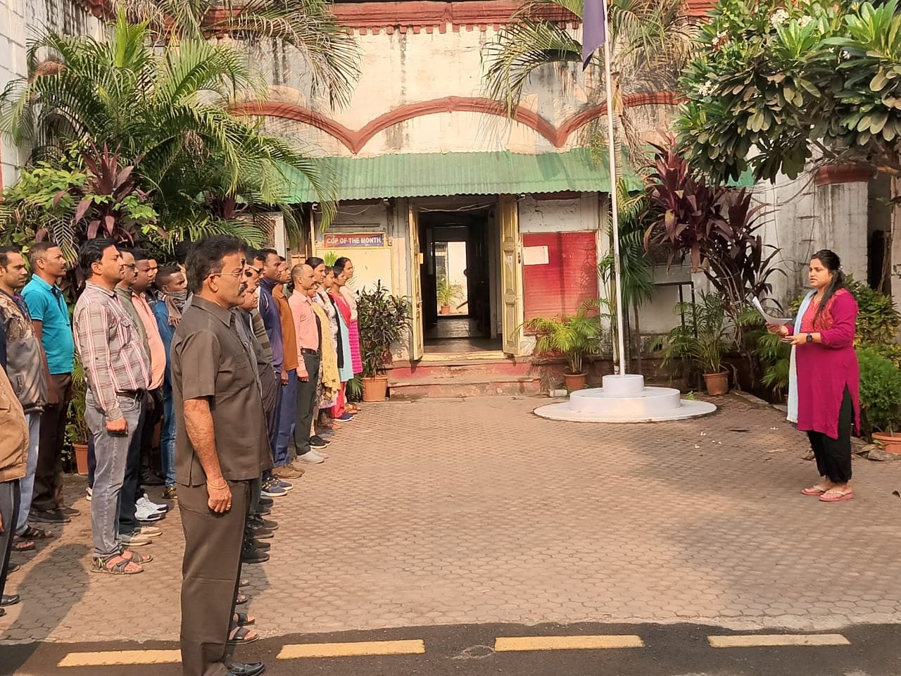 Indian Constitution : भारतीय संविधान की प्रस्तावना का हुआ पाठन…