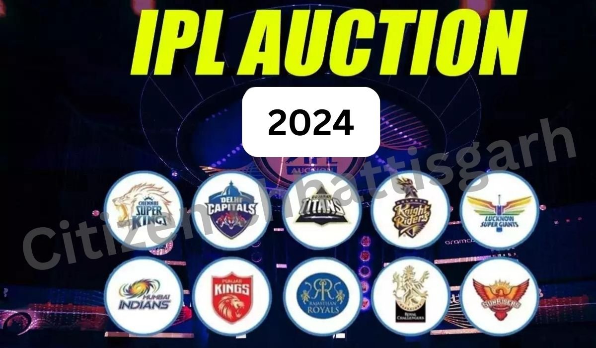 IPL Auction 2024 आईपीएल 2024 की नीलामी जल्द ही शुरू होगी, दांव पर 263