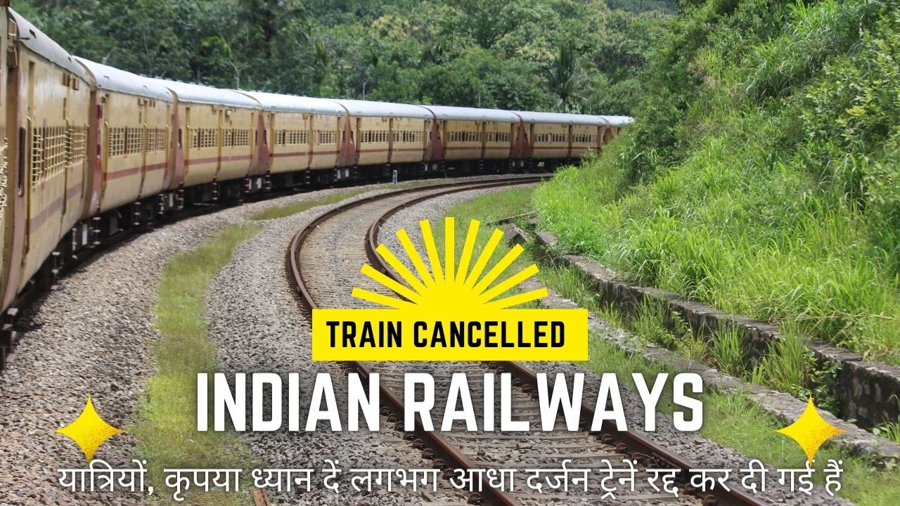 Train cancelled : यात्रियों, कृपया ध्यान दें..। मीचोंग तूफान के दौरान लगभग आधा दर्जन ट्रेनें रद्द कर दी गई हैं; लिस्ट यहां देखें।