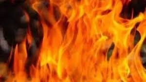 Fire in Police Station
