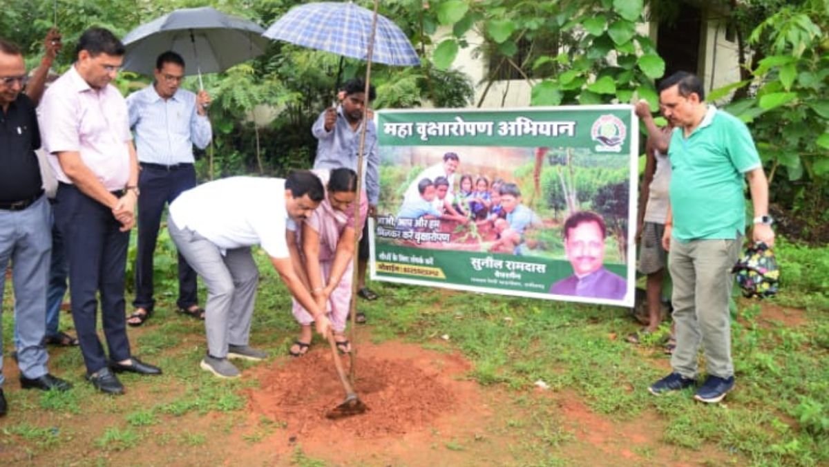 रामदास द्रौपदी फाउंडेशन ने किया वृक्षारोपण अभियान का शुभारंभ...