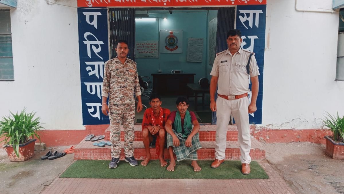 मवेशी तस्करों पर घरघोड़ा पुलिस की कार्रवाई: तस्करी करते दो आरोपियों को किया गिरफ्तार, पशुक्ररता के तहत कार्रवाई….