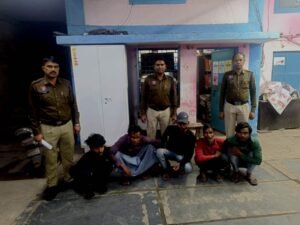 आदतन झगड़ा–मारपीट करने वाले पांच व्यक्तियों पर जूटमिल पुलिस की सख्त कार्रवाई: धारा 170 बीएनएसएस के तहत कार्रवाई कर भेजे गए जेल
